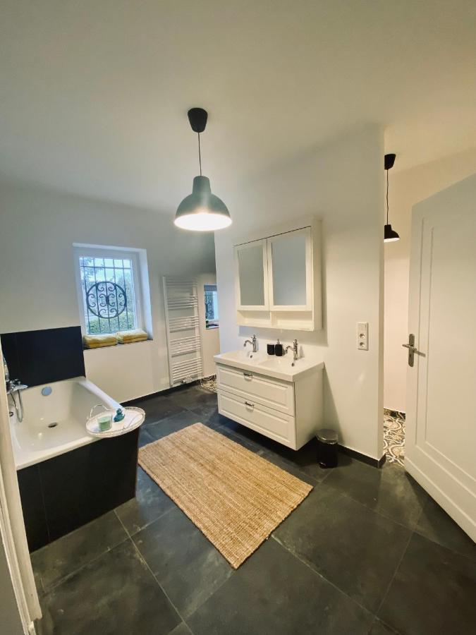 Get-Your-Flat Traumhafte Altbau-Wohnung In Denkmal-Villa 3 Zr Kue Bad 2 Schlafzr 125 M2 Haustier Auf Anfrage - Ruhig & Naturnah Hagen  Kültér fotó