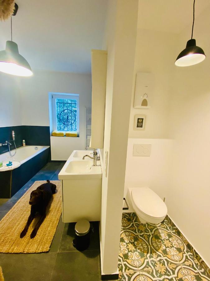 Get-Your-Flat Traumhafte Altbau-Wohnung In Denkmal-Villa 3 Zr Kue Bad 2 Schlafzr 125 M2 Haustier Auf Anfrage - Ruhig & Naturnah Hagen  Kültér fotó